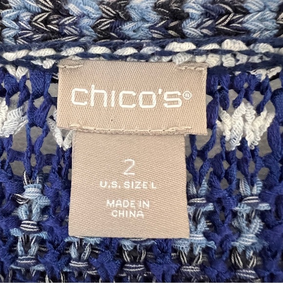 Chico's Structured Fringe Cardigan - Picture 11 of 14